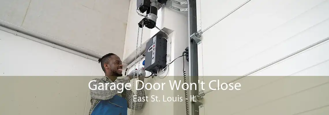 Garage Door Won't Close East St. Louis - IL