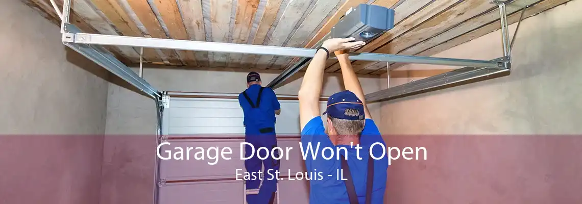 Garage Door Won't Open East St. Louis - IL