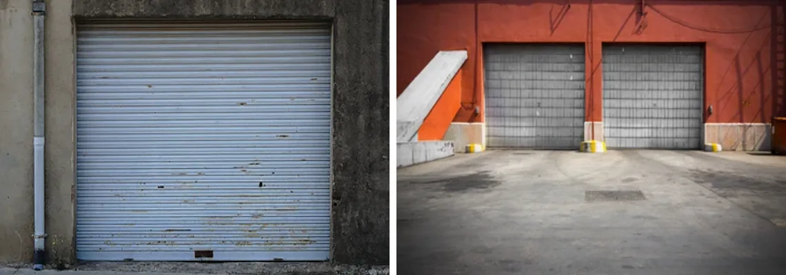 Rusty Iron Garage Doors Replacement in East St. Louis, IL