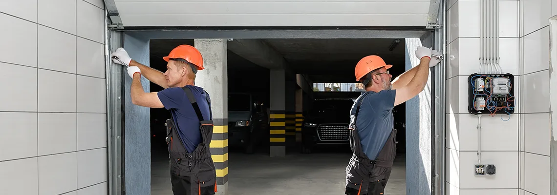 Wooden Garage Door Frame Repair in East St. Louis, Illinois